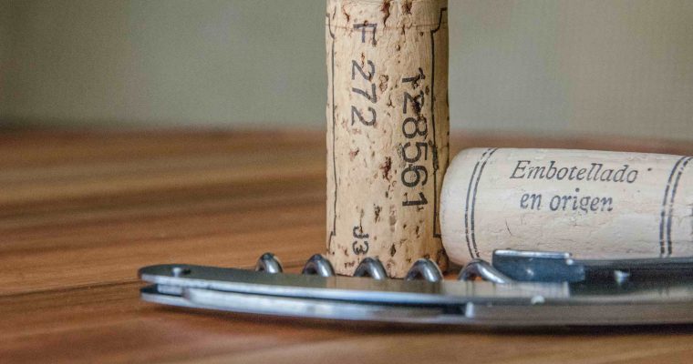 A wine corkscrew by two wine works.