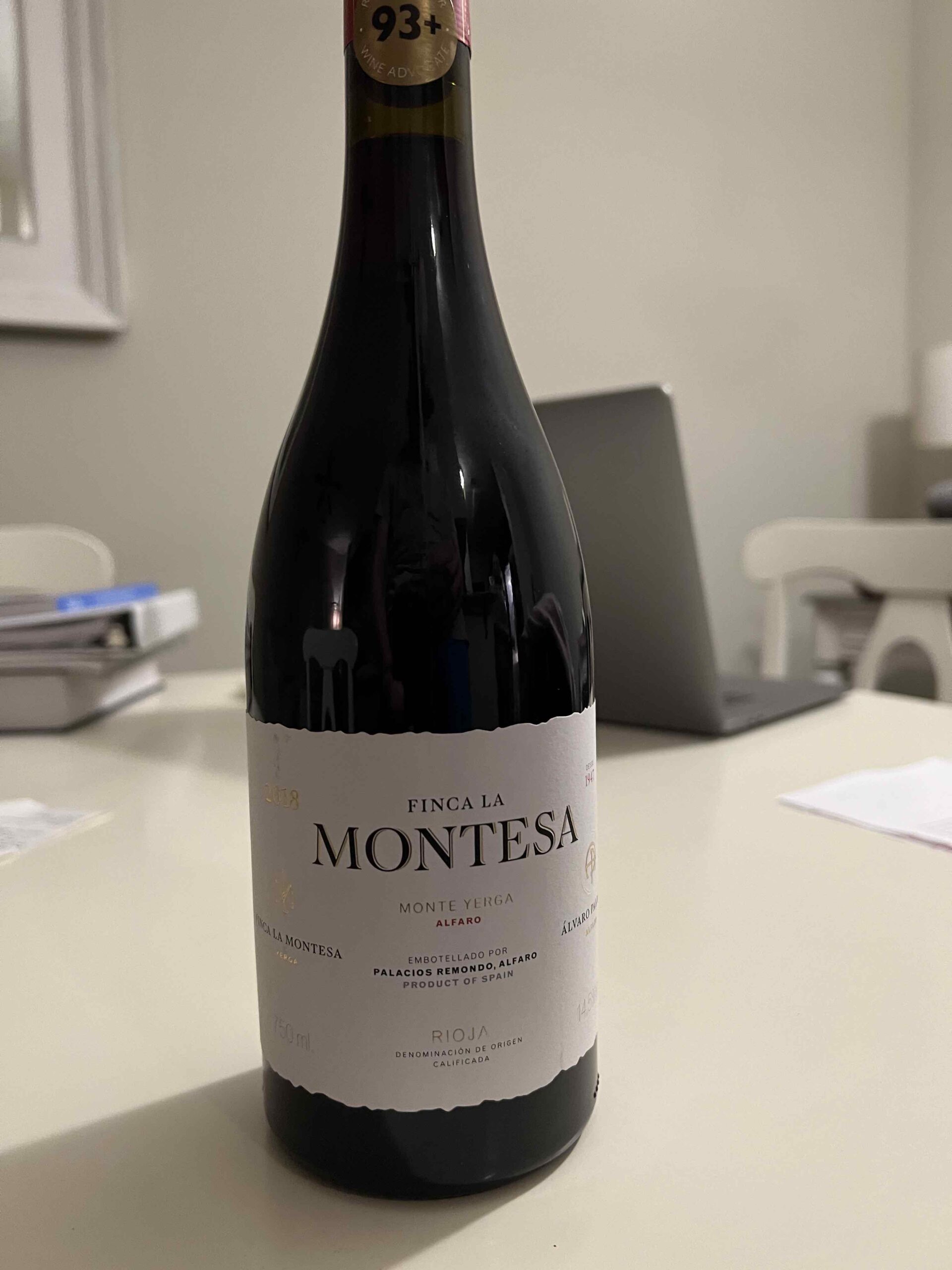Wine Review: Finca la Montesa 2018